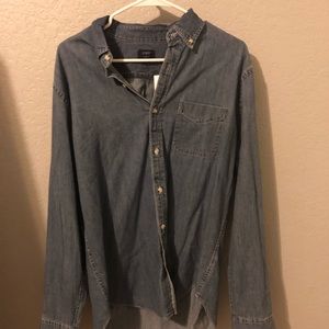 J. Crew Men’s Denim Shirt (New)